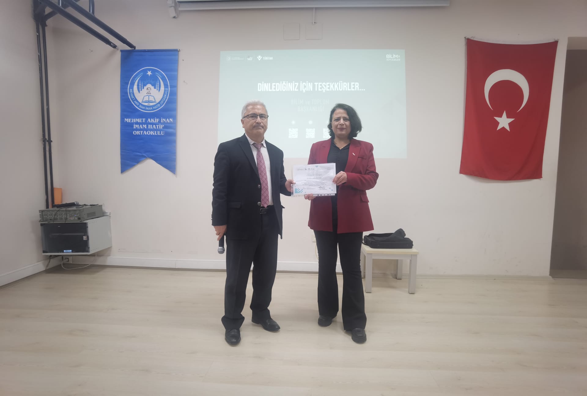 Öğr. Gör. Dr. Şerife Durna'dan TÜBİTAK Bilim Söyleşisi